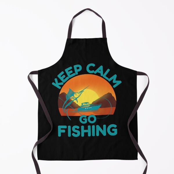Item preview, Keep Calm and Go Fishing designed and sold by my-green-gecko.