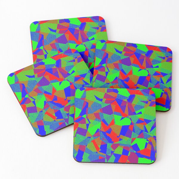 Item preview, RGB Shatter Static Pattern designed and sold by Daniel Marsden.