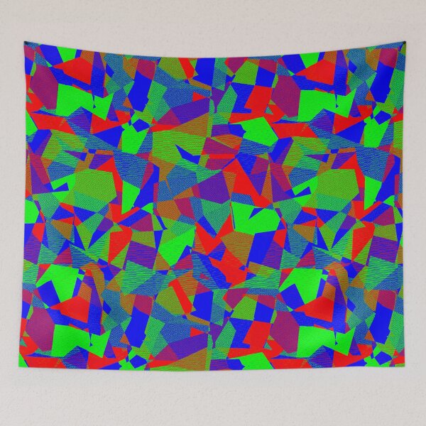 Item preview, RGB Shatter Static Pattern designed and sold by Daniel Marsden.
