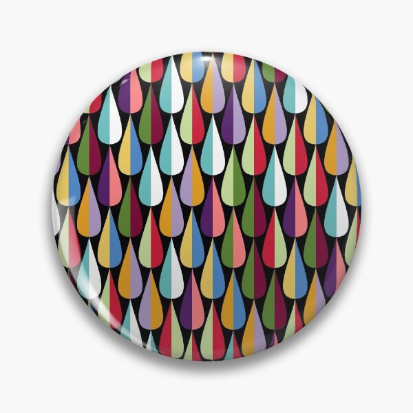 Item preview, Tear Drop Retro Midcentury Modern Shade Pattern designed and sold by BleuSky.