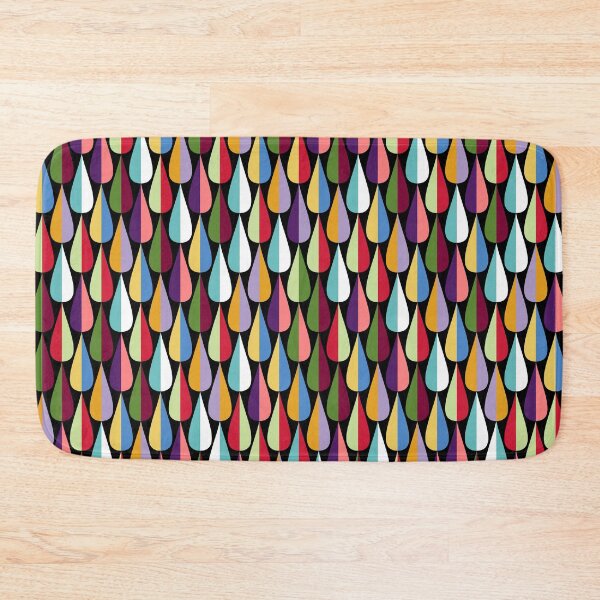 Item preview, Tear Drop Retro Midcentury Modern Shade Pattern designed and sold by BleuSky.