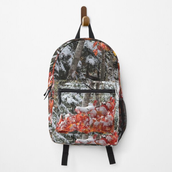 Item preview, Snow on Red Leaves designed and sold by Cardinal Designs.