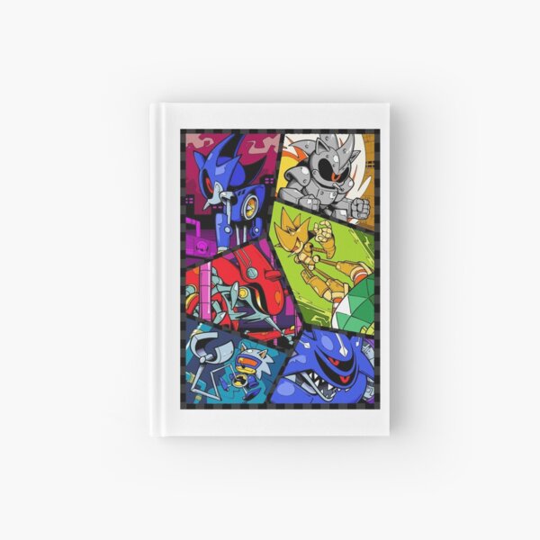 Mecha Sonic Hardcover Journal for Sale by Design-By-Dan