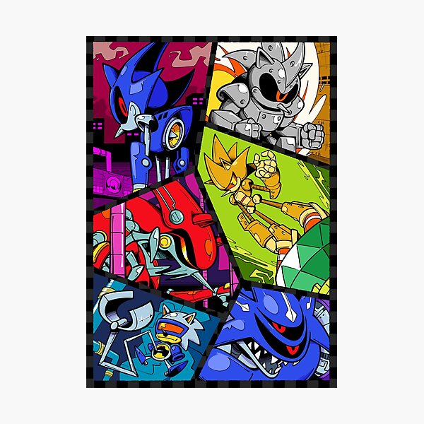 Mecha Sonic Hardcover Journal for Sale by Design-By-Dan