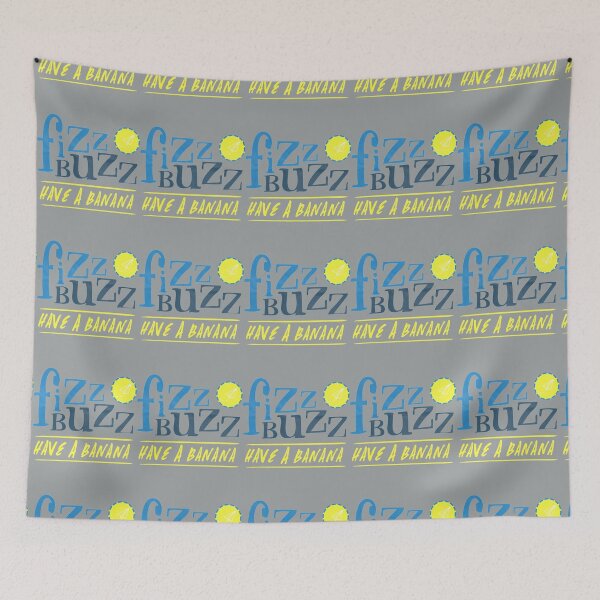 Item preview, Fizz Buzz! Fitted  designed and sold by SeamsToBeShirt.