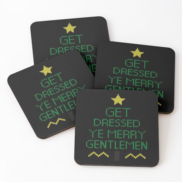 Item preview, Get Dressed Ye Merry Gentlemen designed and sold by SeamsToBeShirt.