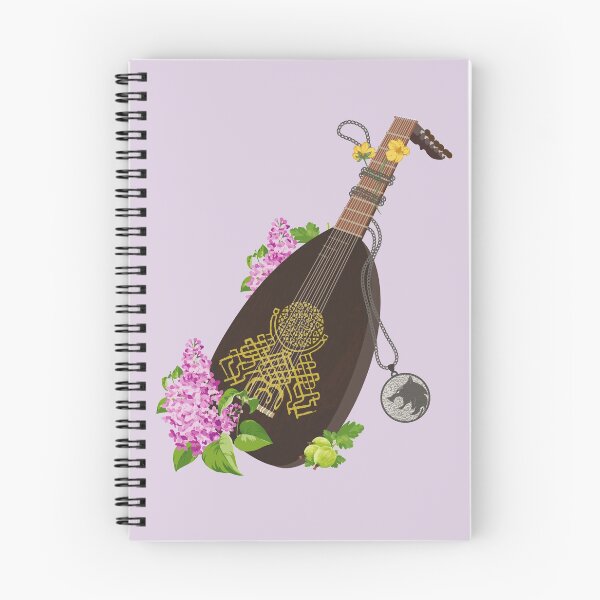 Item preview, Lute, Medallion, Lilac and Gooseberries designed and sold by Avia Asner.