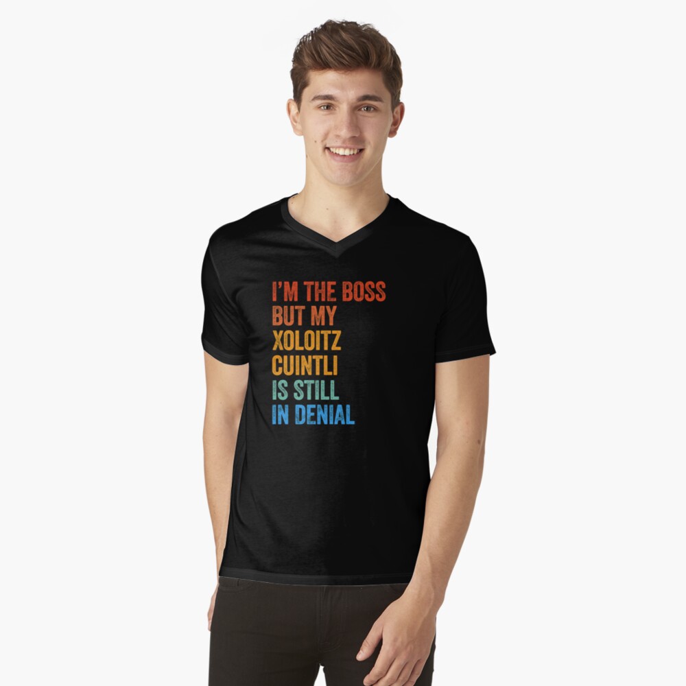 Vista previa del artículo con la obra «Camiseta de cuello en V», diseñado y vendido por Guarddogdrive.