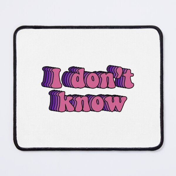 Item preview, I dont know pink designed and sold by Butterfly-Dream.