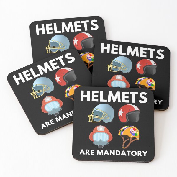 Item preview, Helmets are mandatory  designed and sold by InsaneCorner.