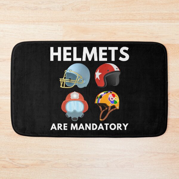 Item preview, Helmets are mandatory  designed and sold by InsaneCorner.