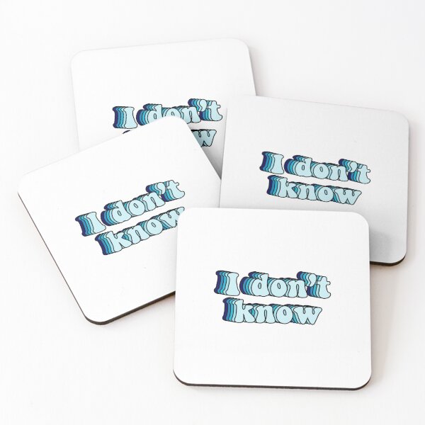 Item preview, I dont know blue designed and sold by Butterfly-Dream.