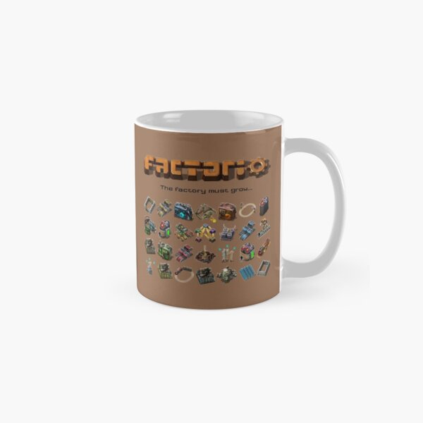 Item preview, Factorio, The factory must grow...   designed and sold by Dominic-Shop.