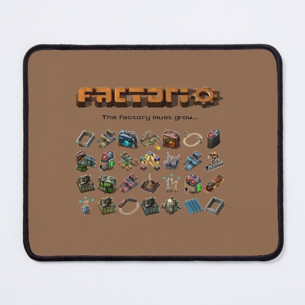 Item preview, Factorio, The factory must grow...   designed and sold by Dominic-Shop.