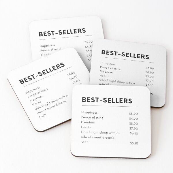 Item preview, Best Sellers Of Life designed and sold by NerdyGirl1028.