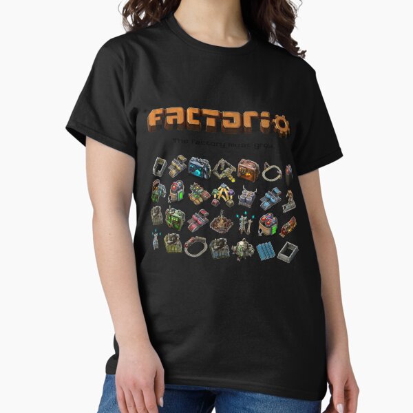 Item preview, Factorio, The factory must grow...   designed and sold by Dominic-Shop.