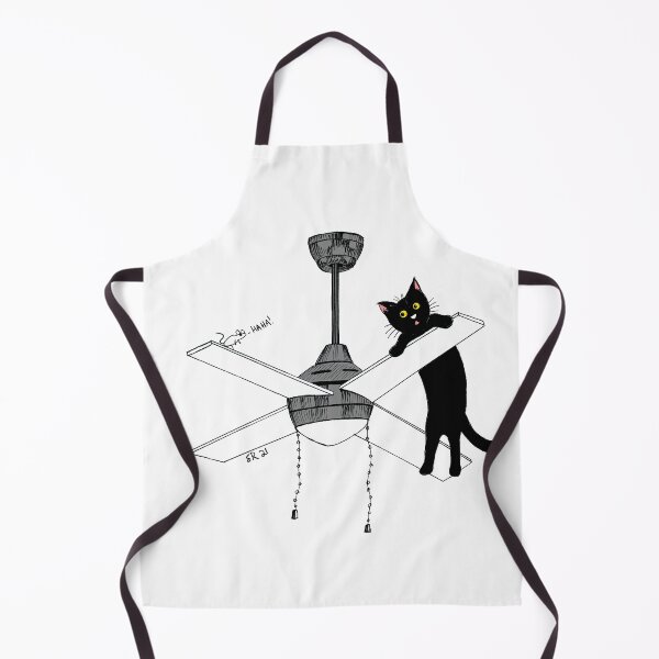 Item preview, Cat vs Ceiling Fan designed and sold by dahlymama.
