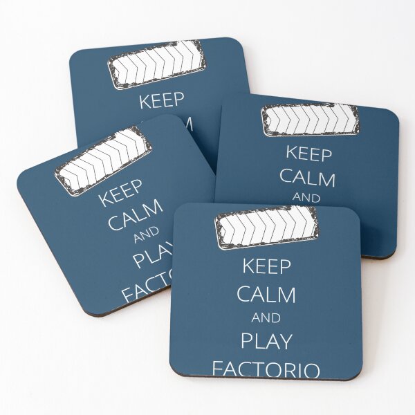 Item preview, Keep Calm And Play Factorio    designed and sold by Dominic-Shop.