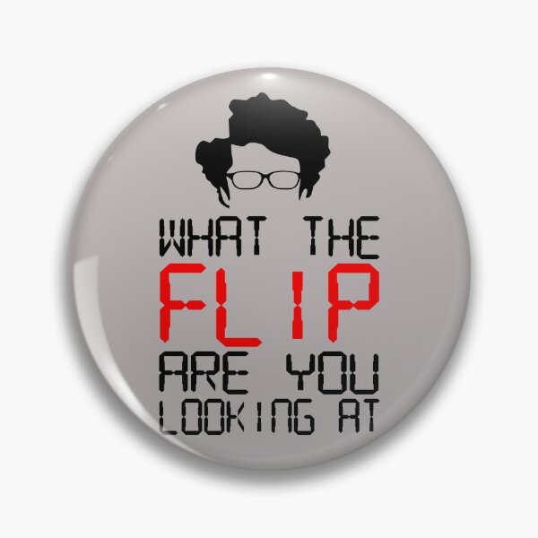 Item preview, What the flip are you looking at? - Moss - IT Nerds - Computer humor designed and sold by jacob-jendrey.