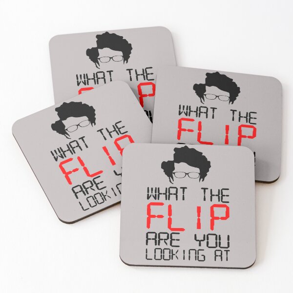Item preview, What the flip are you looking at? - Moss - IT Nerds - Computer humor designed and sold by jacob-jendrey.