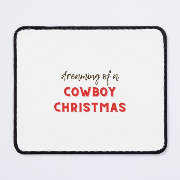 Item preview, Dreaming of a Cowboy Christmas | Western Christmas designed and sold by Daleen Cowgar.