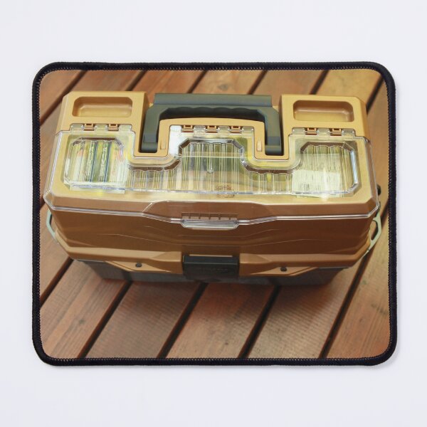 Item preview, plastic toolbox on the floor top view still life designed and sold by mrivserg.