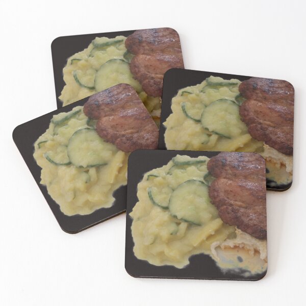 Item preview, Meat, potato salad, eat designed and sold by Sternchen2789.