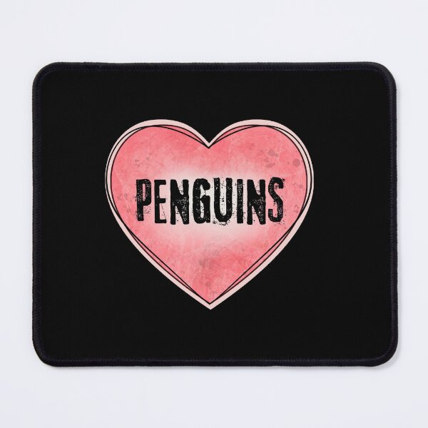 Item preview, Just A Girl Who Loves Penguins | Heart Vintage Pink Coral | Gift For Penguin Lovers designed and sold by JooArtPrints ★★★★★.