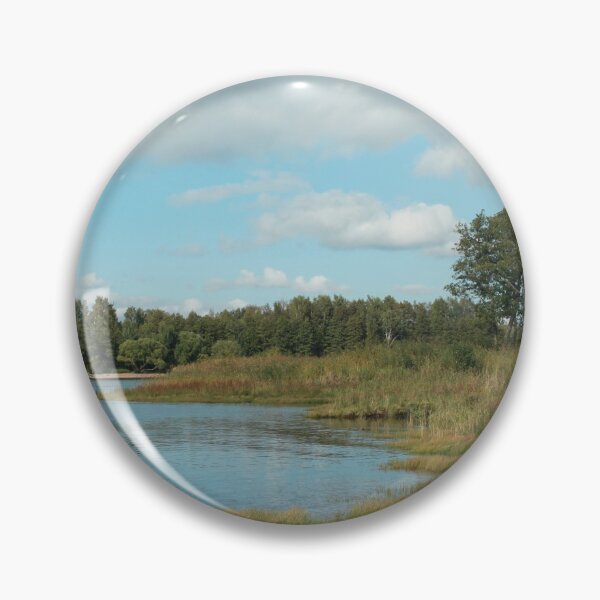 Item preview, lake autumn picturesque landscape designed and sold by mrivserg.