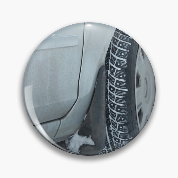 Item preview, car wheel with winter studded tires designed and sold by mrivserg.