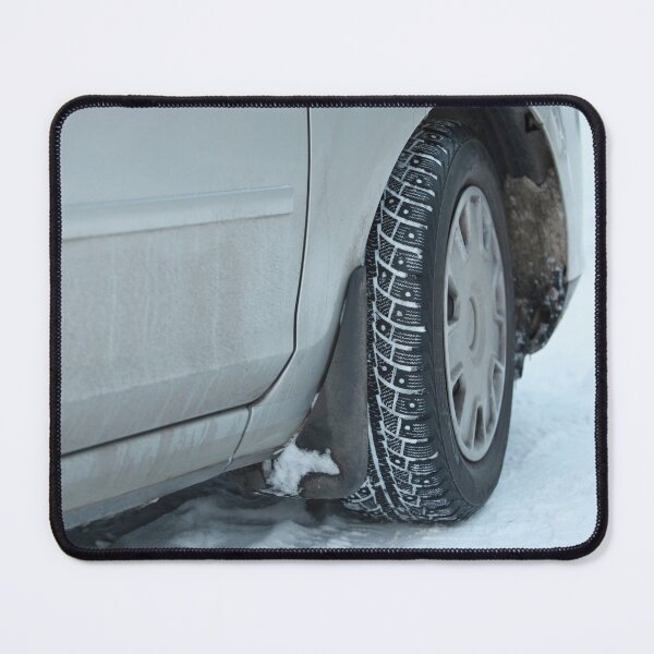 Item preview, car wheel with winter studded tires designed and sold by mrivserg.