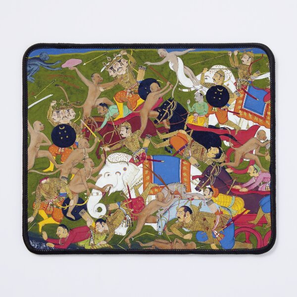 Item preview, Battle at Lanka by Sahibdin (1649-1653) designed and sold by allhistory.