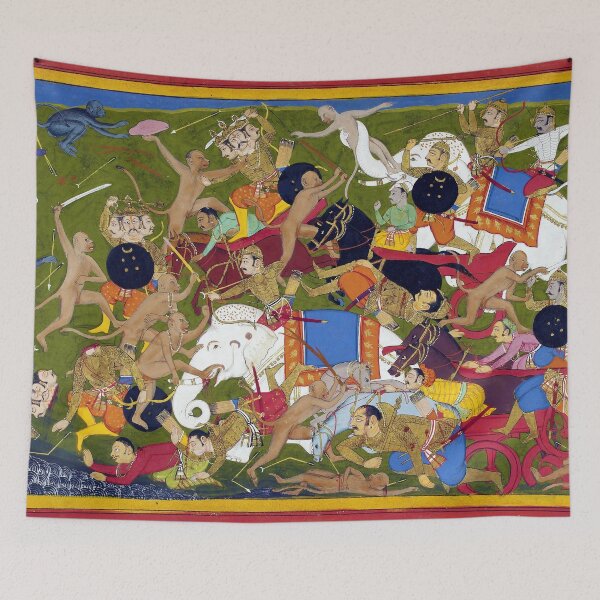 Item preview, Battle at Lanka by Sahibdin (1649-1653) designed and sold by allhistory.