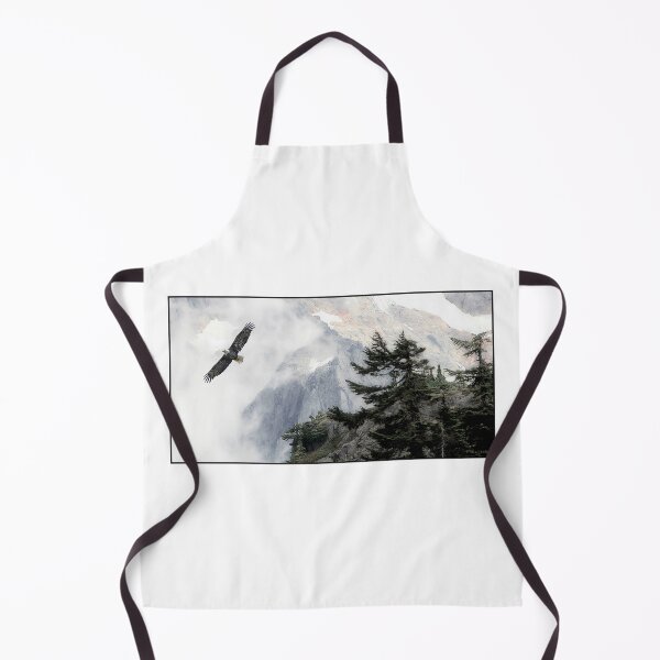 Item preview, Cascade Mountain Range Glacier, Eagle in Flight designed and sold by AMacGPhilly.