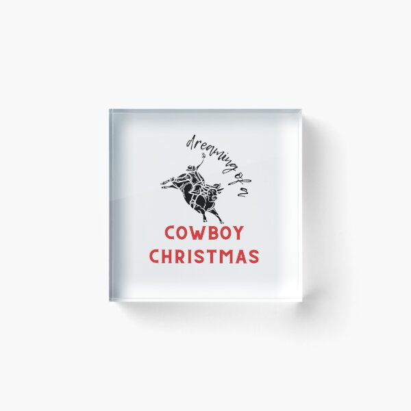 Item preview, Cowboy Christmas | Western Christmas | Bucking Bull designed and sold by Daleen Cowgar.