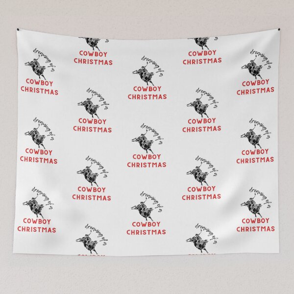 Item preview, Cowboy Christmas | Western Christmas | Bucking Bull designed and sold by Daleen Cowgar.