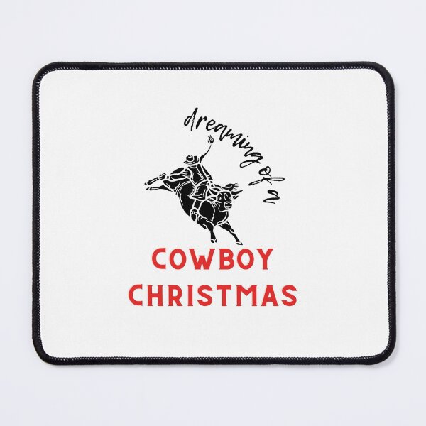 Item preview, Cowboy Christmas | Western Christmas | Bucking Bull designed and sold by Daleen Cowgar.