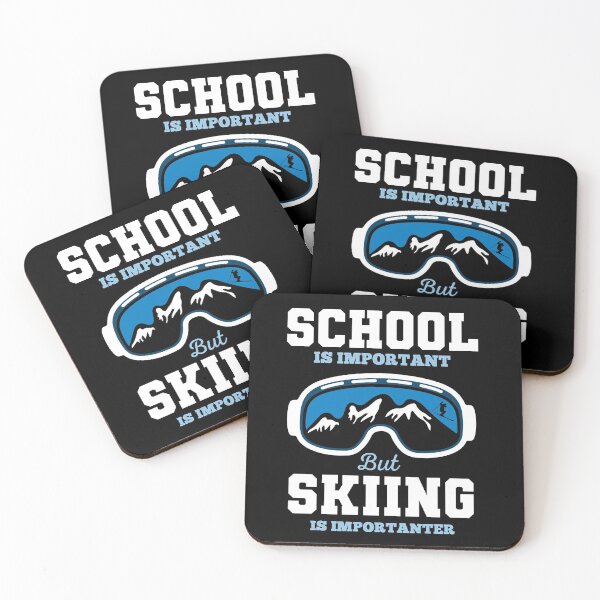Item preview, School Is Important But Skiing Is Importanter designed and sold by Mustapha  ALAHAYANE.