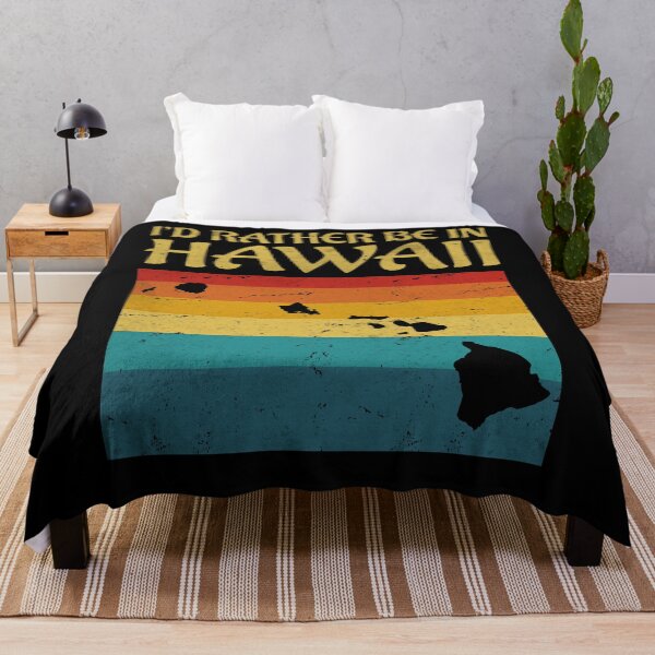 Item preview, I'd Rather Be In Hawaii - Funny Hawaii Quote designed and sold by MagicFireGhost.