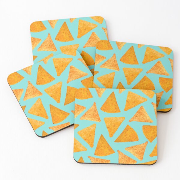 Item preview, Orange Chips - blue designed and sold by Alexia Faye.