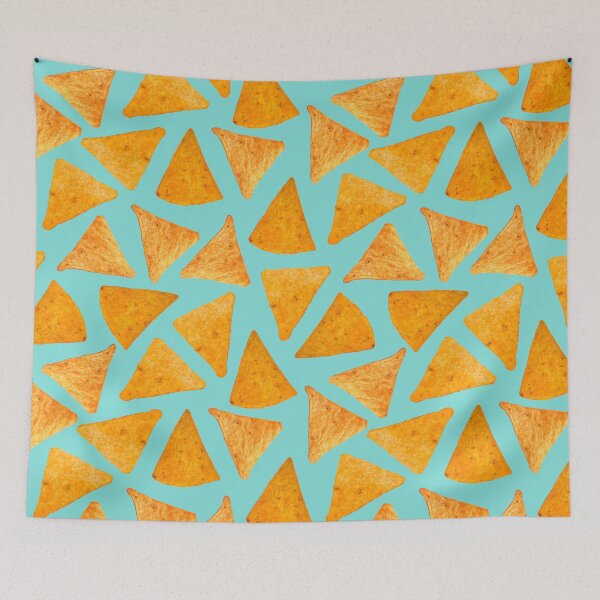 Artikelvorschau, Orange Chips - blau entworfen und verkauft von Alexia Faye.