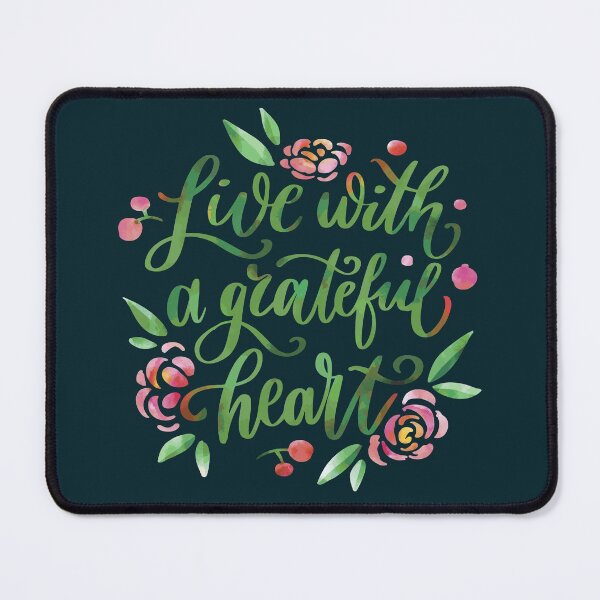 Item preview, live With A Grateful Heart  designed and sold by HasHs.