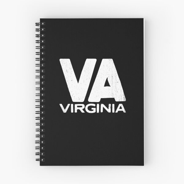 Item preview, VA Virginia Vintage State Typography designed and sold by Creatively Torn.