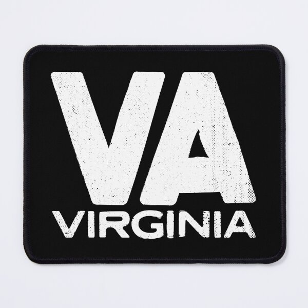Item preview, VA Virginia Vintage State Typography designed and sold by Creatively Torn.
