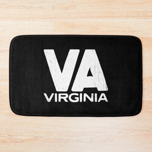 Item preview, VA Virginia Vintage State Typography designed and sold by Creatively Torn.