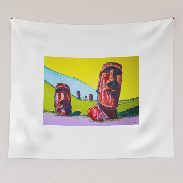 Item preview, Chile. Moai. Through eternity designed and sold by Natalia_Shchip.