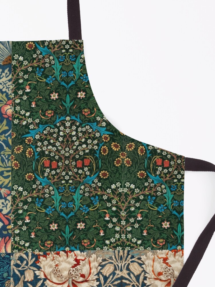 Thumbnail 3 of 6, Apron, A William Morris Sampler designed and sold by MeganSteer.