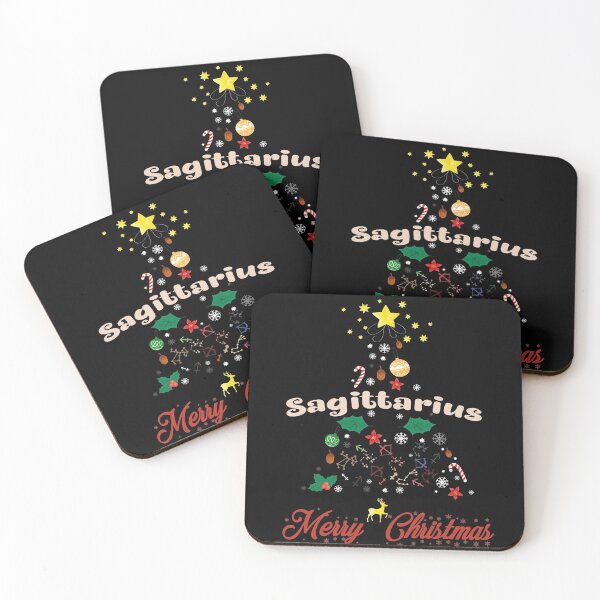 Item preview, Sagittarius Merry Christmas tree Sagittarius Santa Gift  designed and sold by AstroShop1.