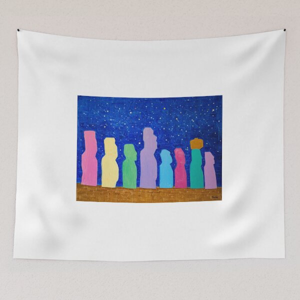 Item preview, Moai - star gazing  designed and sold by Natalia_Shchip.