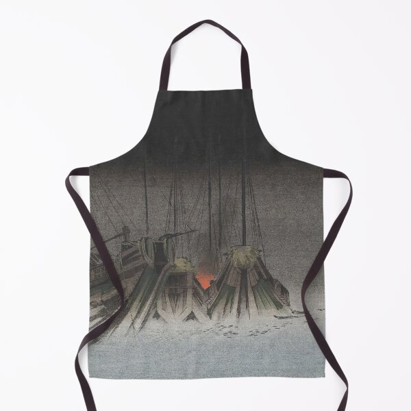 Item preview, Ships At Night designed and sold by VintageLand-Co.